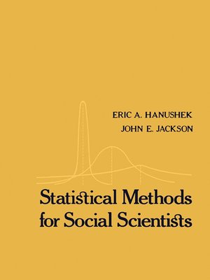 cover image of Statistical Methods for Social Scientists